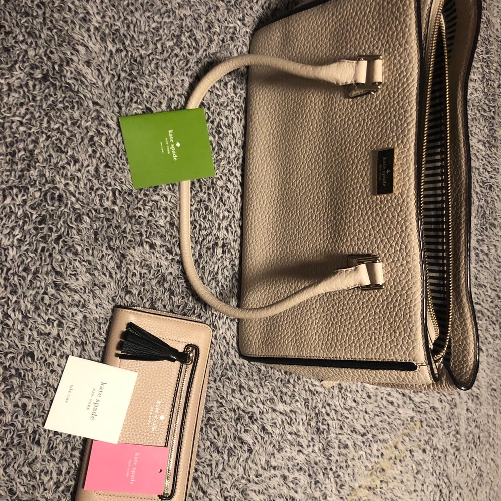 Kate spade handbag and wallet